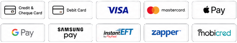 Payment methods accepted graphic banner 2