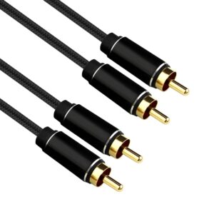 audio symphony 2rca braided cable diagonal view jpg.jpg