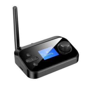 bluetooth audio transmitter receiver lcd front jpg.jpg