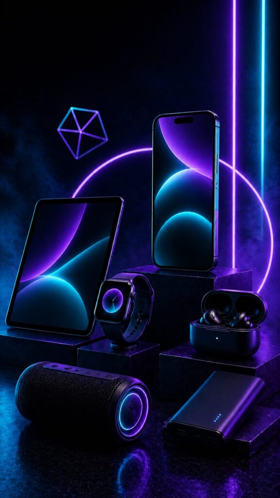 Tech Purple & Blue 08