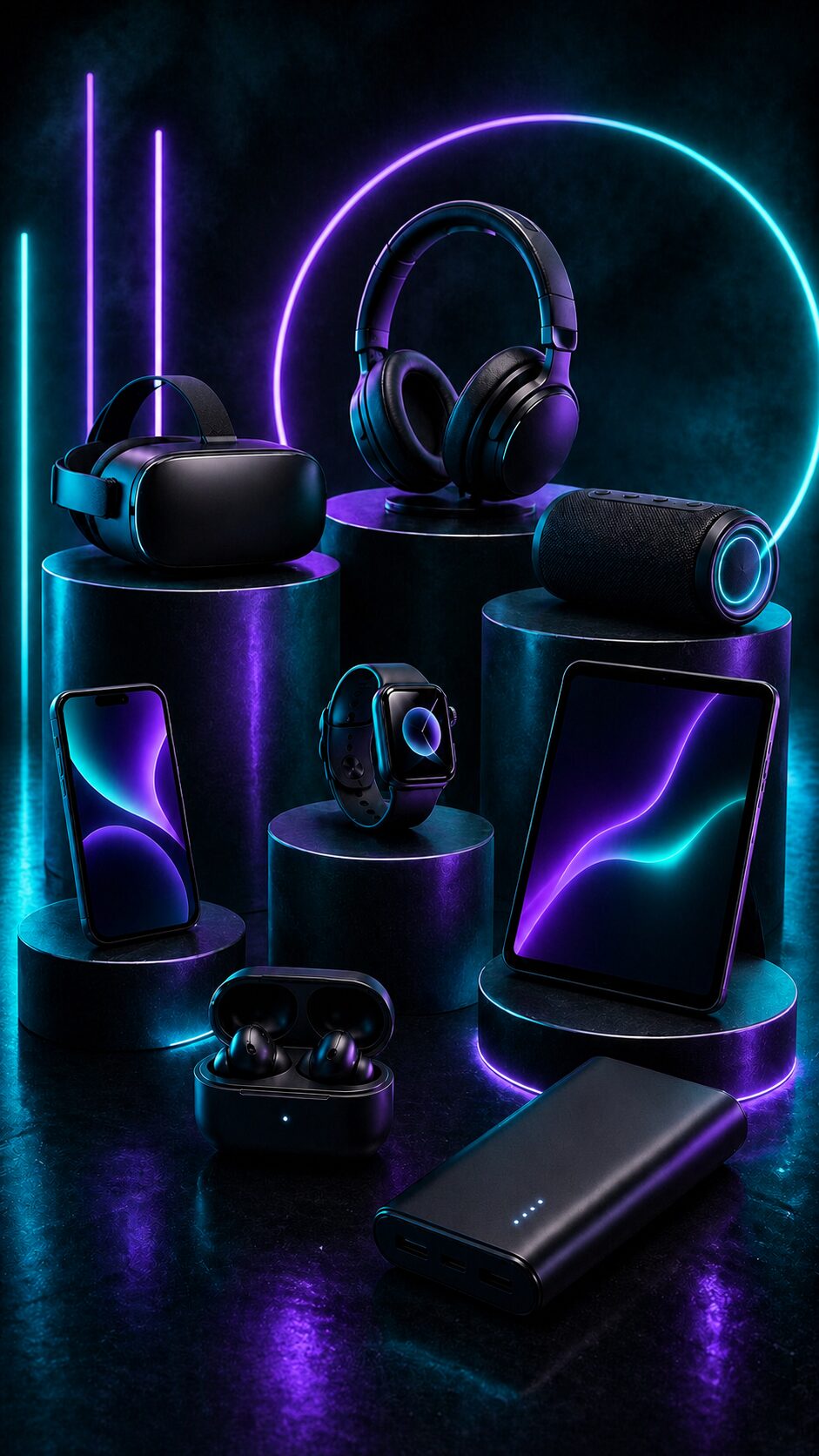 Tech Purple & Blue 09